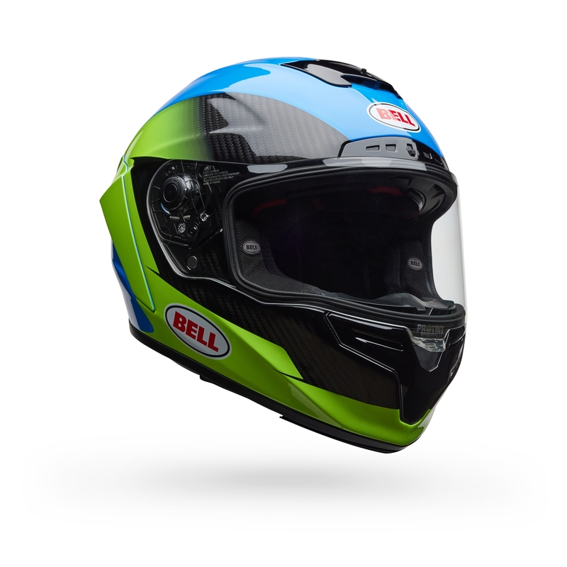 Casque BELL Race Star DLX Flex - Corsa Blue/Flo 