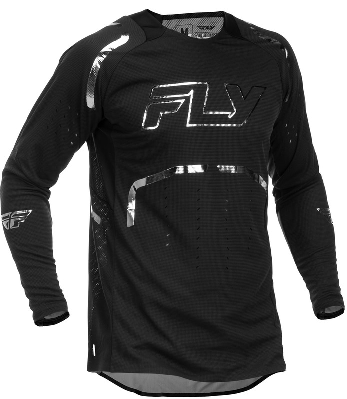 Maillot FLY RACING Evolution DST Spark Special Edition - noir/argent 