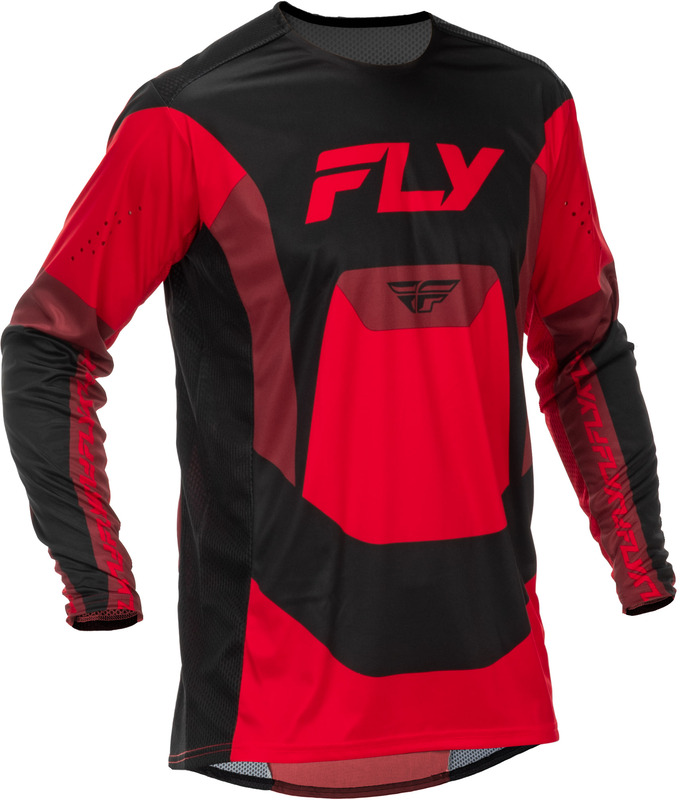 Maillot FLY RACING Lite - rouge/noir 