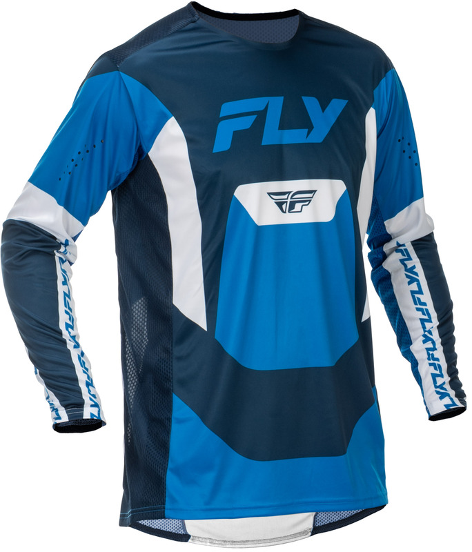 Maillot FLY RACING Lite - bleu/blanc
