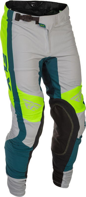Pantalon FLY RACING Lite - gris/Lime/Teal 