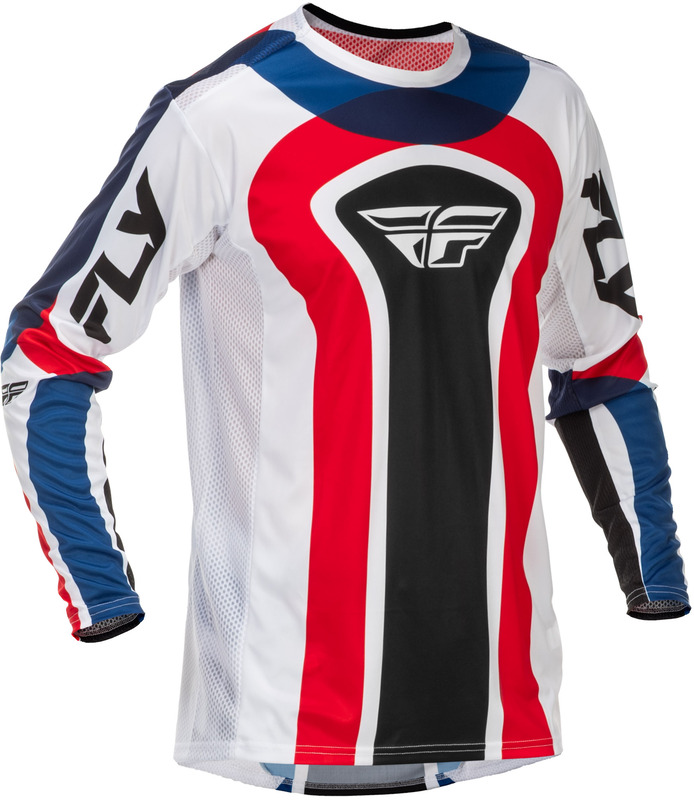Maillot FLY RACING Lite Glory Special Edition - rouge/blanc/bleu
