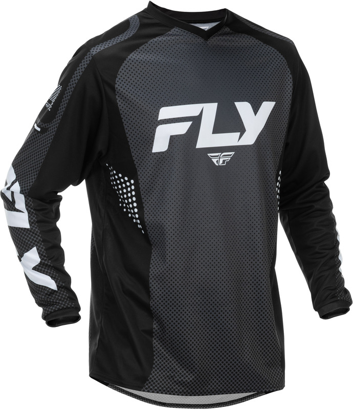 Maillot FLY RACING F-16 - noir/blanc