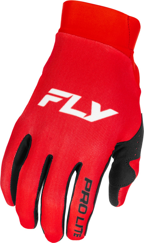 Gants FLY RACING Pro Lite - rouge/blanc