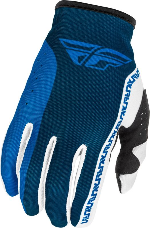 Gants FLY RACING Lite - bleu/blanc
