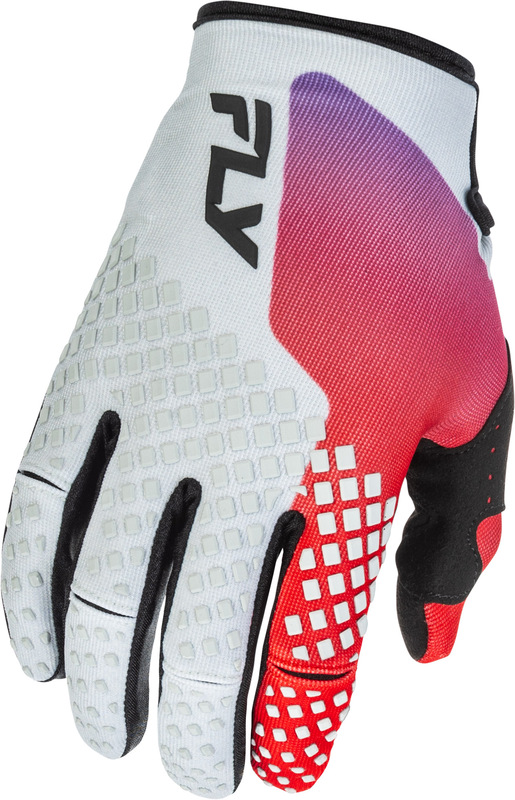 Gants FLY RACING Kinetic - gris/rouge/violet/noir