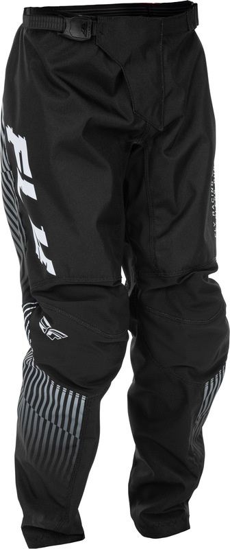 Pantalon enfant FLY RACING F-16 - noir/blanc 