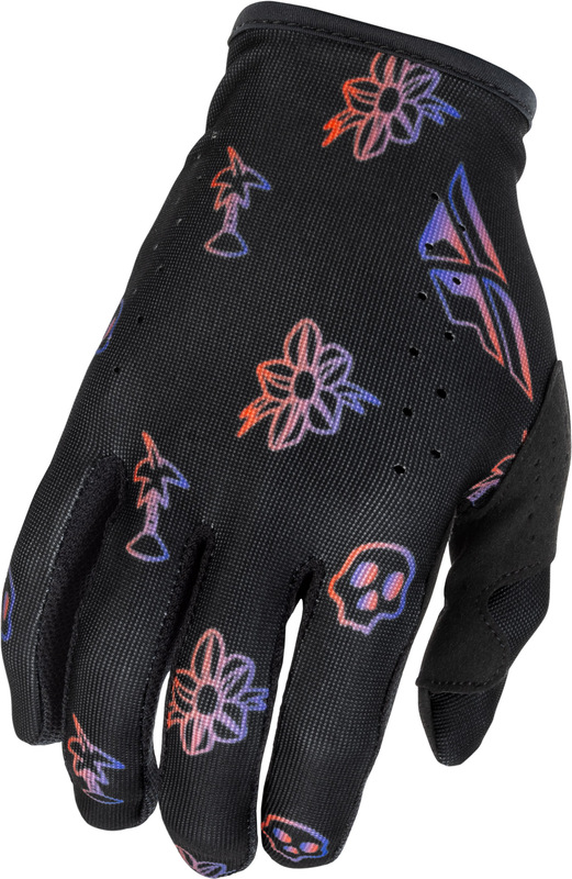 Gants enfant FLY RACING Lite Outline Special Edition - noir/rouge/violet