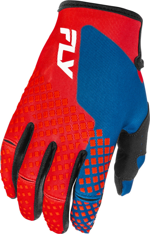 Gants enfant FLY RACING Kinetic - rouge/blanc/bleu