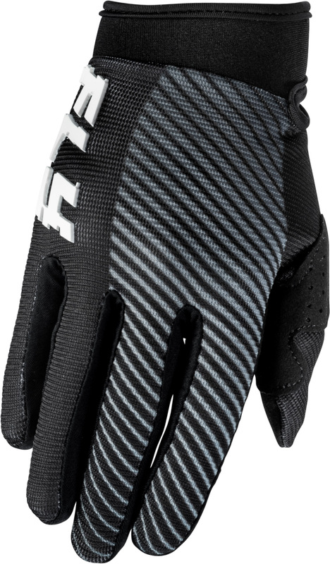 Gants enfant FLY RACING F-16 - noir/blanc 