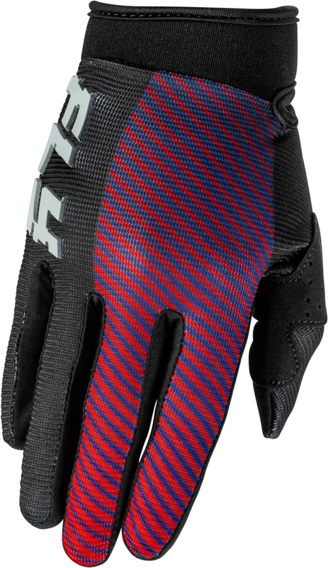 Gants enfant FLY RACING F-16 - noir/rouge/violet 