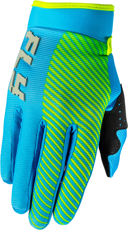 Gants enfant FLY RACING F-16 - bleu/jaune fluo