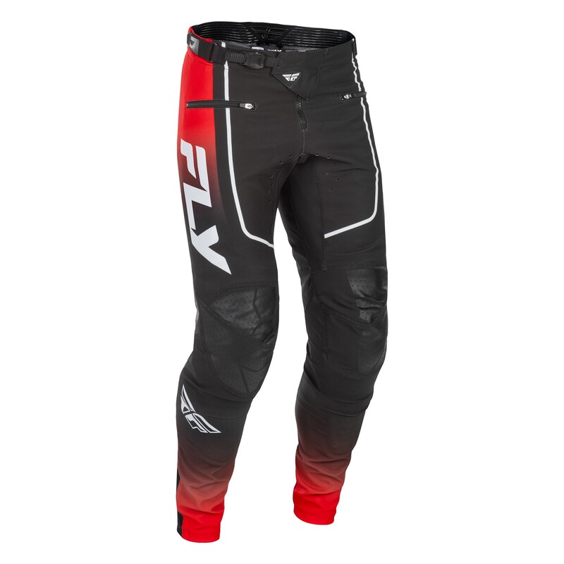 Pantalon vélo enfant FLY RACING Rayce - rouge/noir/blanc