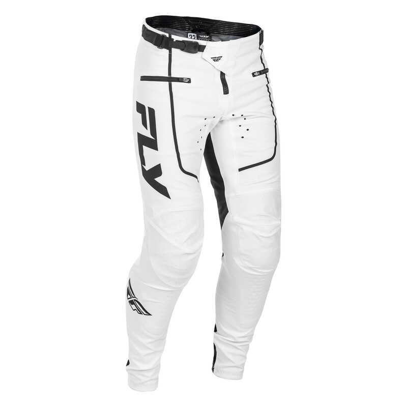 Pantalon vélo enfant FLY RACING Rayce - blanc/noir 