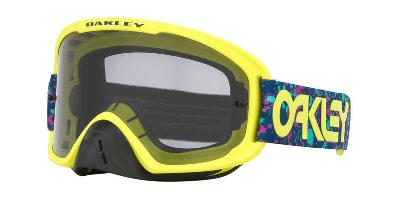 Masque OAKLEY O-Frame 2.0 Pro MX Heritage - Jaxson Blue écran gris clair 