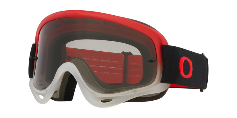 Masque OAKLEY O-Frame MX - Team Red écran gris clair 