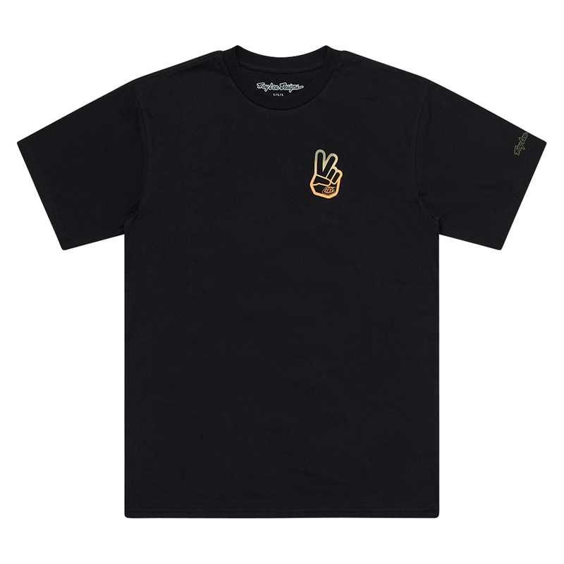 T-Shirt TROY LEE DESIGNS Peace Out - noir 