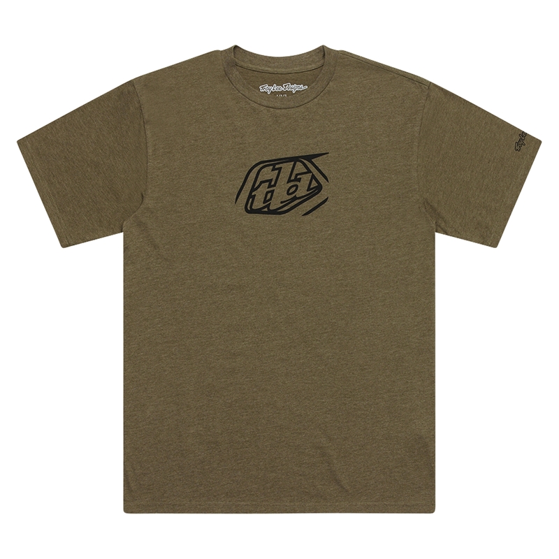 T-Shirt TROY LEE DESIGNS Badge - Olive Heater 