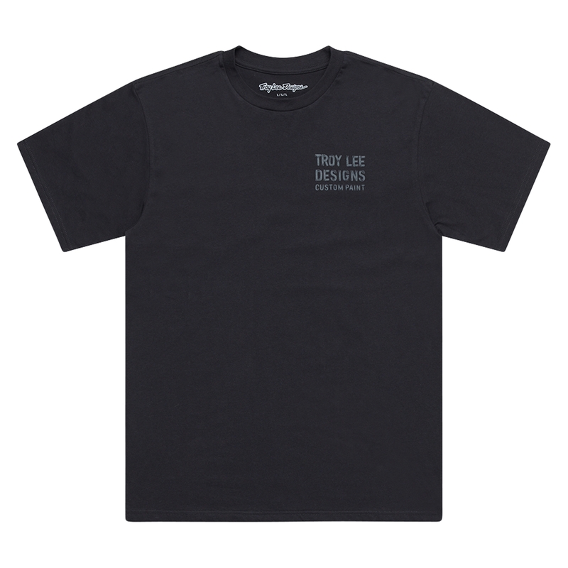 T-Shirt TROY LEE DESIGNS Paint Shop - noir 