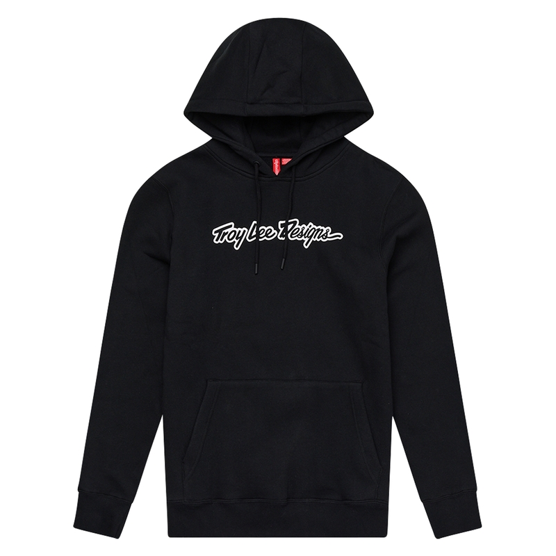 Hoodie TROY LEE DESIGNS Signature - noir 