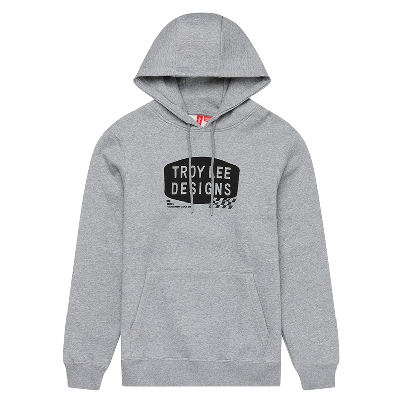 Hoodie TROY LEE DESIGNS Stamp - Gray Heather 