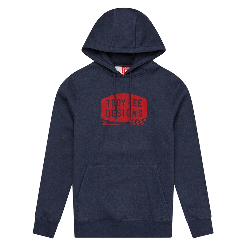 Hoodie TROY LEE DESIGNS Stamp - Navy Heather 