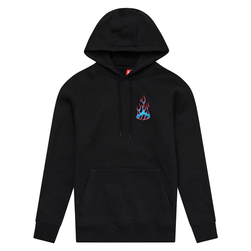 Hoodie TROY LEE DESIGNS Torched - noir 