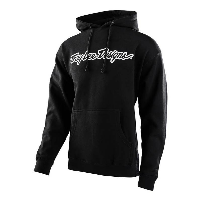Hoodie enfant TROY LEE DESIGNS Signature - noir 