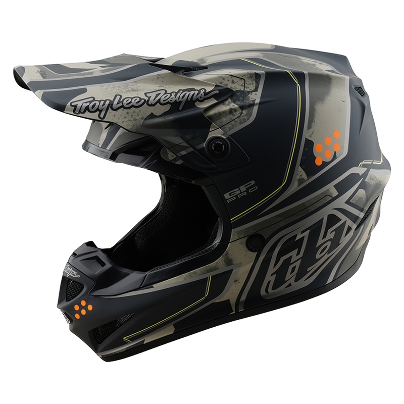 Casque TROY LEE DESIGNS GP Pro Trooper - noir/Caper