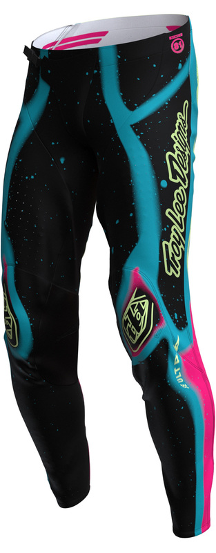 Pantalon TROY LEE DESIGNS SE Ultra Membrane - noir/jaune 
