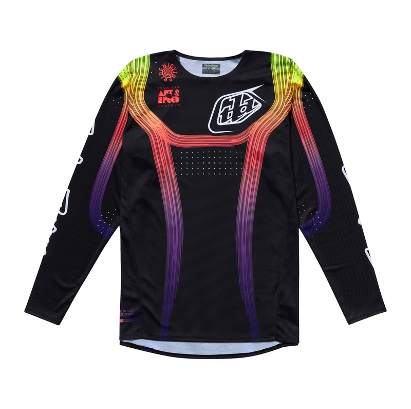 Maillot TROY LEE DESIGNS SE Pro Stripes - noir/multi 