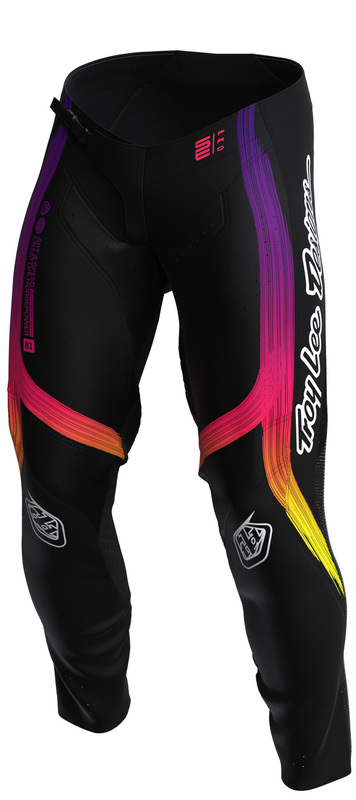 Pantalon TROY LEE DESIGNS SE Pro Stripes - noir/multi 