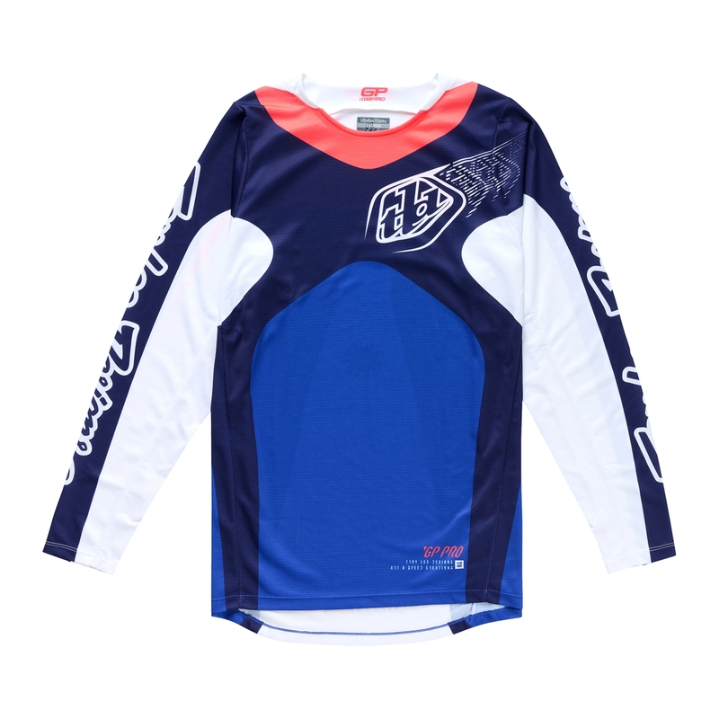 Maillot TROY LEE DESIGNS GP Pro Frames - Navy/blanc