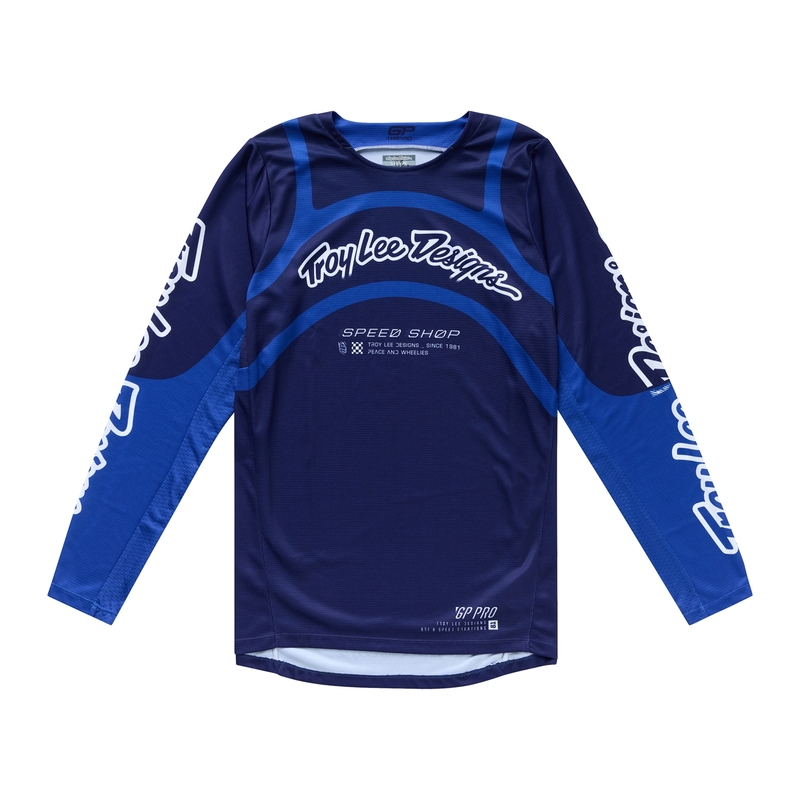Maillot TROY LEE DESIGNS GP Pro Swerve - Navy/bleu 
