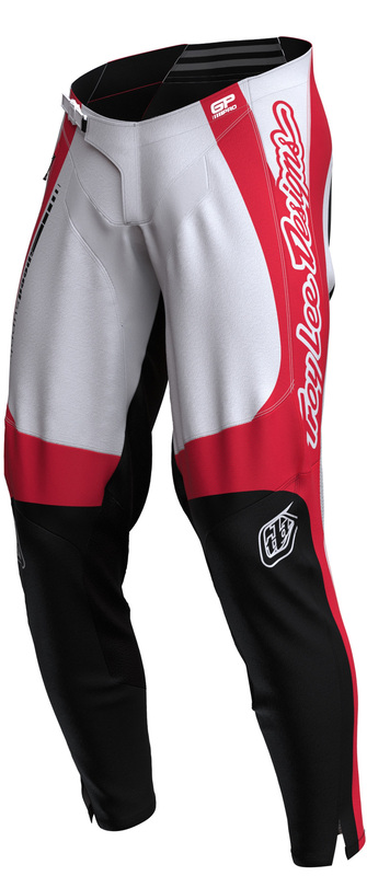 Pantalon TROY LEE DESIGNS GP Pro Frames - blanc/rouge