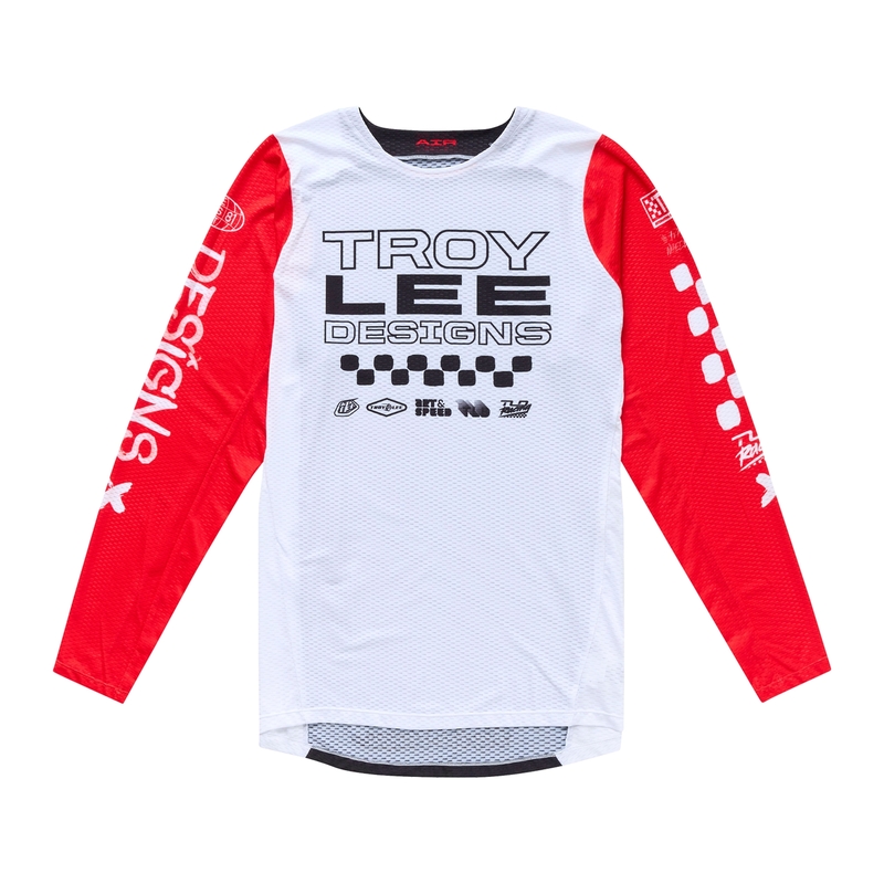 Maillot TROY LEE DESIGNS GP Pro Air Standard - rouge/blanc/noir 