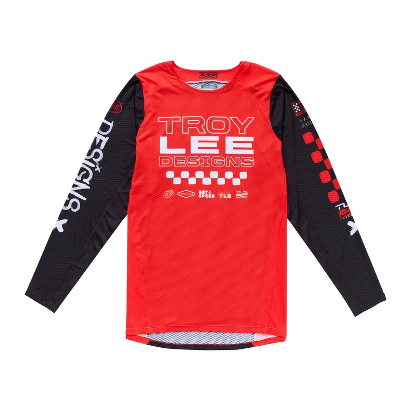 Maillot TROY LEE DESIGNS GP Pro Air Standard - orange/noir 
