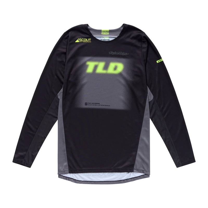 Maillot TROY LEE DESIGNS Scout GP Pro Fade Out - noir