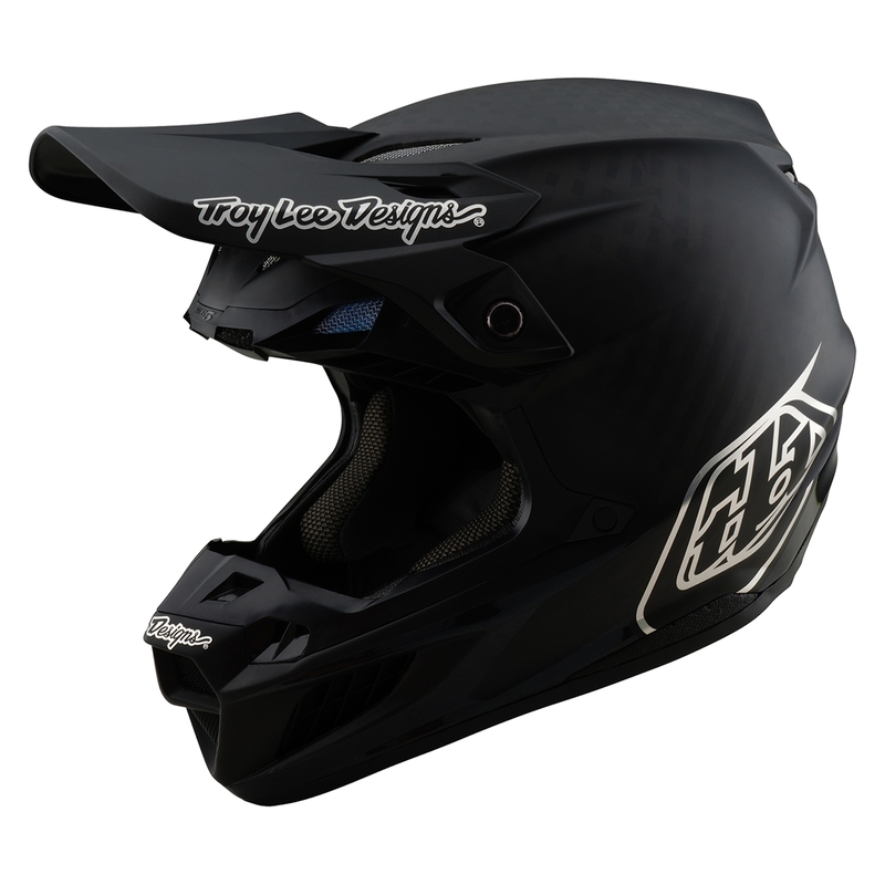 Casque TROY LEE DESIGNS SE5 Carbon Mono - noir 