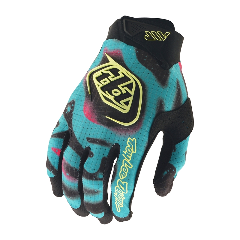 Gants TROY LEE DESIGNS Air - Membrane noir/jaune 