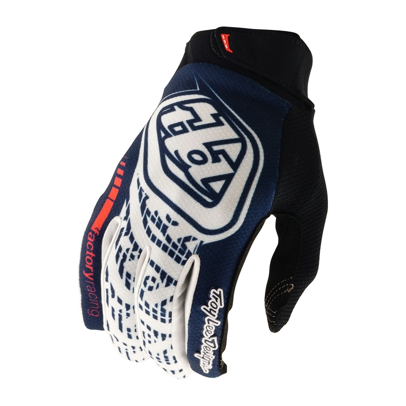 Gants TROY LEE DESIGNS GP Pro - Frames blue/blanc