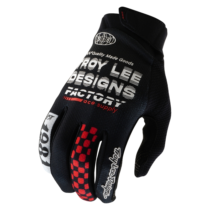 Gants TROY LEE DESIGNS GP Pro - Factory noir