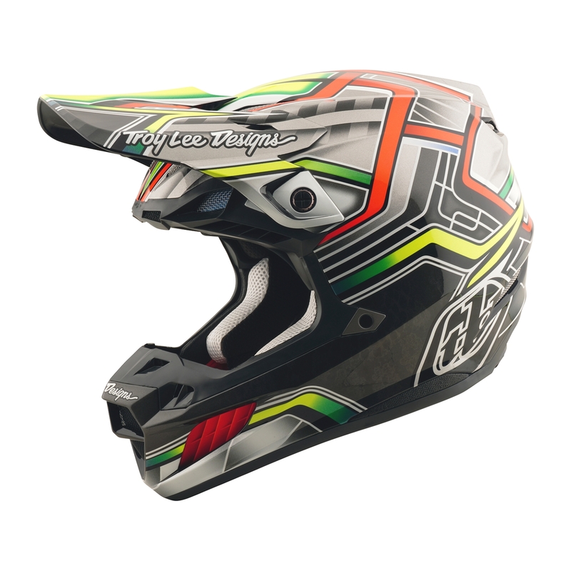 Casque TROY LEE DESIGNS SE5 Composite Lowrider - gris