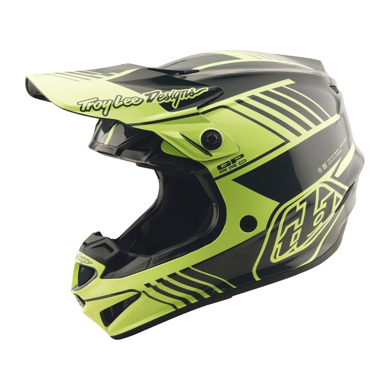 Casque enfant TROY LEE DESIGNS GP Pro Segment - jaune