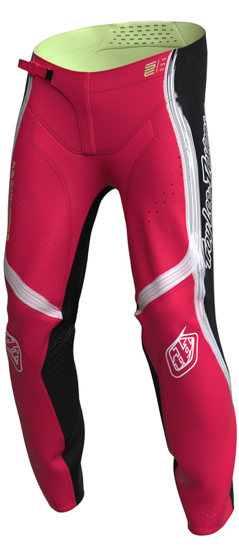 Pantalon enfant TROY LEE DESIGNS SE Pro Stripes - Infra Red/noir 