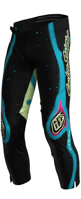 Pantalon enfant TROY LEE DESIGNS GP Pro Membrane - noir/jaune 