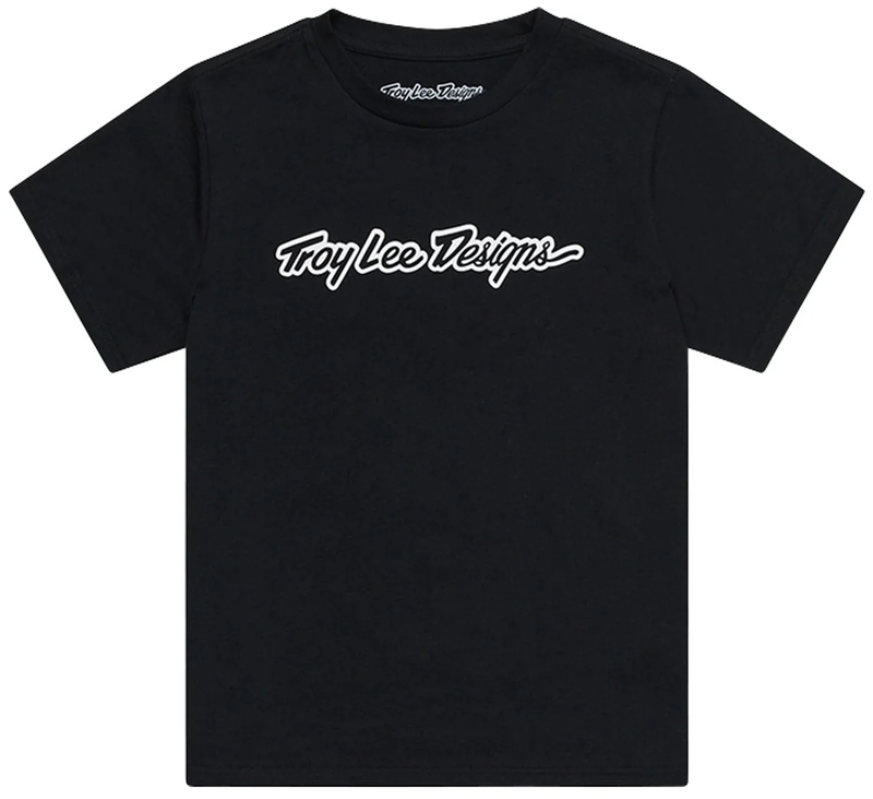 T-Shirt TROY LEE DESIGNS Signature - noir 