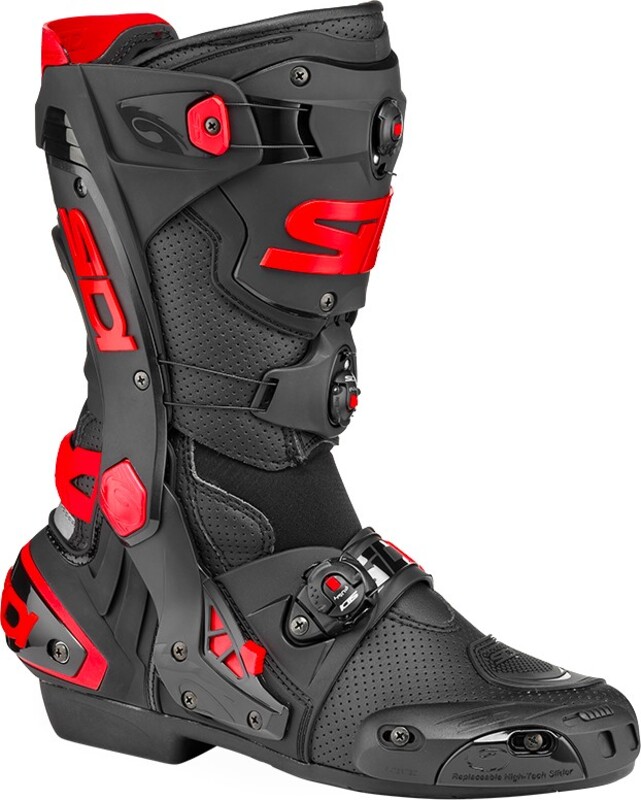 Bottes SIDI Rex Air - noir / rouge 