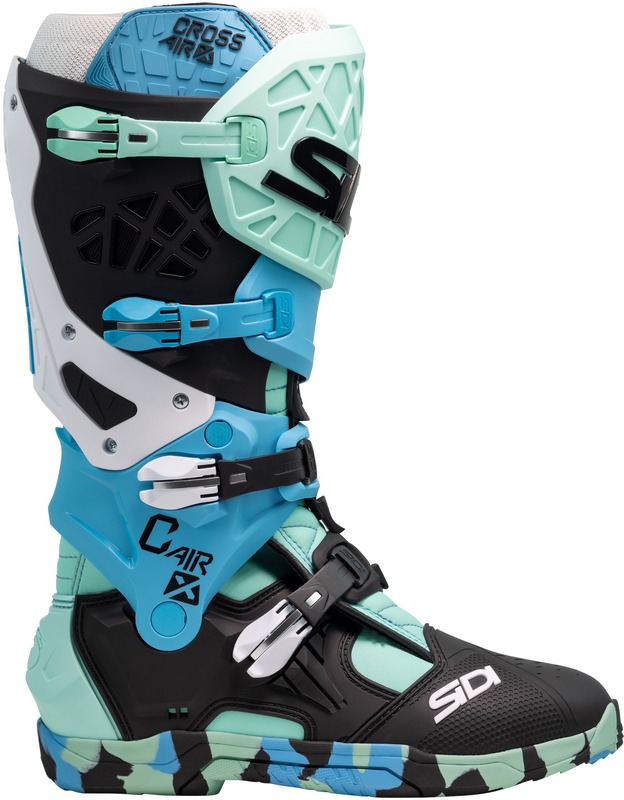 Bottes SIDI Crossair X - Messy / Cyan 