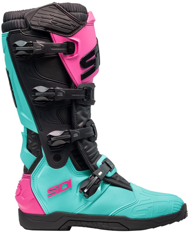 Bottes SIDI XPower SC - Menthe / noir / rose 
